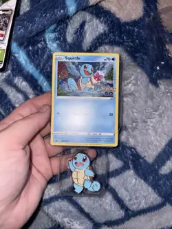 Squirtle - SWSH233 - SWSH: Sword & Shield Promo Cards (SWSD) And Pin - Image 1