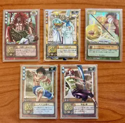 5 ONE PIECE CARD GAME TCG Bandai foil lot x5 NM Japan CCG LOT B - Image 1