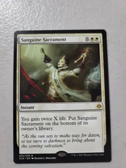 1x Sanguine Sacrament Ixalan Magic the Gathering MTG LP Free Shipping - Image 1
