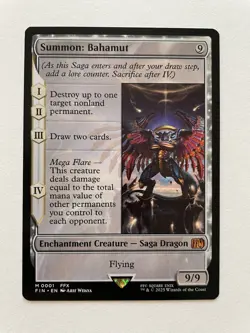 MTG Summon: Bahamut 0001 FIN - Image 1