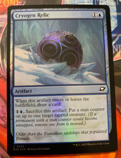 Cryogen Relic (Foil) - Edge of Eternities (EOE) - Image 1
