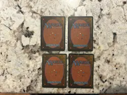 Mtg Brainstorm Ice Age x4 - Magic the Gathering Brainstorm Playset Played-Hp - Image 2