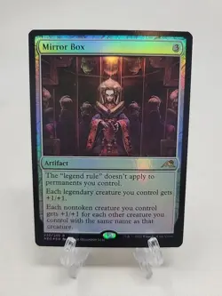 1x Mirror Box, Foil, Kamigawa Neon Dynasty, Magic the Gathering MTG NM - Image 1