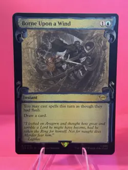 Borne Upon a Wind (Showcase Scrolls) Foil- Universes Beyond: LTR Tales - Image 1