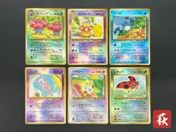 Holo Complete Southern Islands Collection File 6Set Rainbow Tropical Pokemon - Image 1