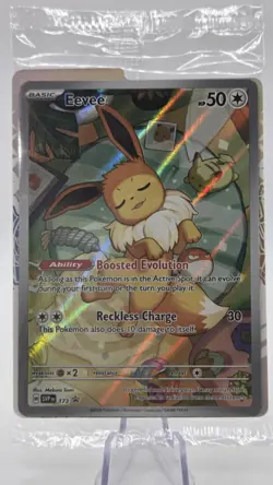 Pokemon TCG Eevee 173 Holo Promo Prismatic Evolutions Sealed - Image 2