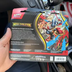 Pokemon TCG: Mega Evolution 3-Booster Blister (X1 RANDOM) - IN HAND SHIPS TODAY - Image 2