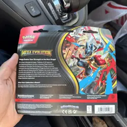 Pokemon TCG: Mega Evolution 3-Booster Blister (X1 RANDOM) - IN HAND SHIPS TODAY - Image 4