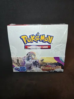 Pokemon TCG: Scarlet and Violet Paldea Evolved Booster Box Factory Sealed 820650863493 - Image 1