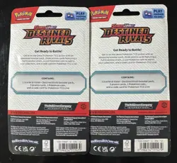 Pokemon TCG Destined Rivals - Checklane Blister Pack x2 Skeledirge and Togekiss! - Image 2