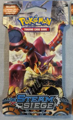 POKEMON TCG XY STEAM SIEGE - Art Set - SLEEVED BOOSTER PACK + XY BREAKpoint Pack - Image 4
