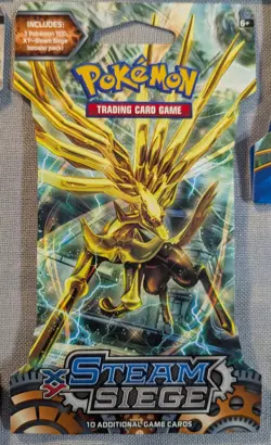 POKEMON TCG XY STEAM SIEGE - Art Set - SLEEVED BOOSTER PACK + XY BREAKpoint Pack - Image 5