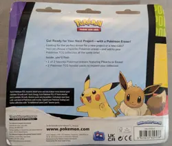 Pokemon TCG Back to School Pikachu & Eevee Eraser Blister Set Evolving Skies - Image 5