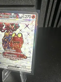 Pokemon Magcargo EX 191/167 Scarlet & Violet Twilight Masquerade Ultra Rare Holo - Image 3