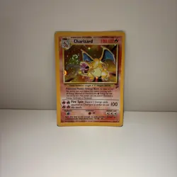 2000 Pokemon Base Set 2 Charizard 4/130 Holo Foil Rare Unlimited WOTC Swirl!! - Image 1