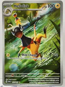 Heliolisk 177/167 Illustration Rare IR Sv: Twilight Masquerade Full Art Holo - Image 1