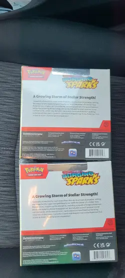 Pokemon TCG Surging Sparks Booster Bundle Lot of 2 Factory Sealed Fast Shipping - Image 2