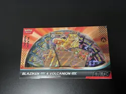 Pokemon TCG: Blaziken ex & Volcanion ex Premium Collection AMAZON EXCLUSIVE - Image 1