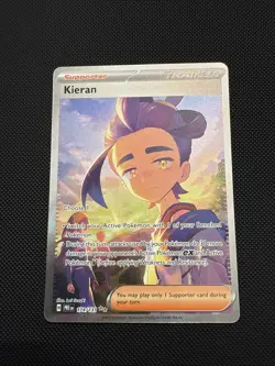 Pokemon TCG Kieran Trainer SIR 174/131 Prismatic Evolutions - Image 1