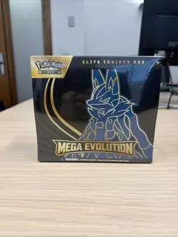 Pokemon TCG Mega Evolutions Lucario Elite Trainer Box ETB - In Hand Sealed - Image 1