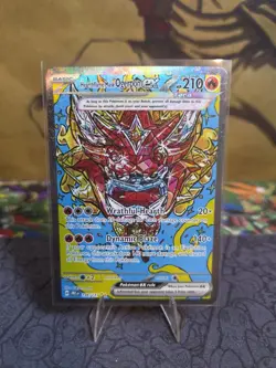 Pokemon TCG Hearthflame Mask Ogerpon ex 148/131 Prismatic Evolutions Holo MINT - Image 1