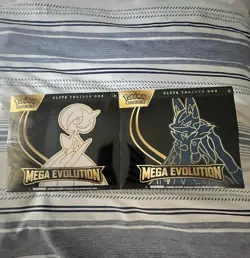 Pokemon TCG Mega Evolution Lucario & Gardevoir Elite Trainer Box - Same Day Ship - Image 1