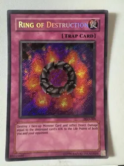 Yu-Gi-Oh! Ring of Destruction #PGD-000 Moderate Play unlimited - Image 1