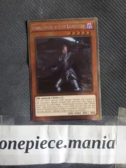 Yu-Gi-Oh! Ignoble Knight Of Black Laundsallyn NKRT-EN005 - Image 1