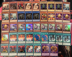 YUGIOH - DJINN RELINQUISHED DECK - MILLENNIUM EYES RESTRICT, ARMAGEDDON KNIGHT ~ - Image 1