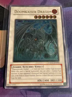 Yugioh - Doomkaiser Dragon CSOC-EN043 Ultimate Rare Unlimited NM - Image 1