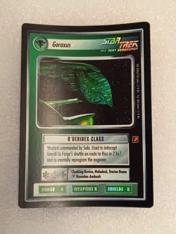 Star Trek CCG: Blaze Of Glory - "Goraxus" Very Rare Foil Card - D'deridex Class - Image 2