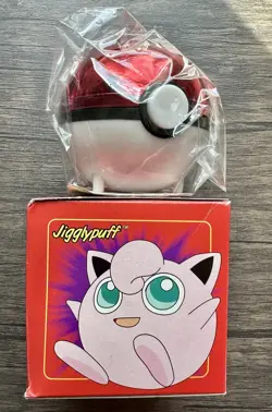 SEALED Burger King Jigglypuff Red Pokemon 23K Gold-Plated Trading Card Pokeball - Image 1