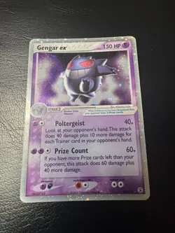 Pokemon Gengar EX Card 108/112 FireRed & LeafGreen Holo Excellent Condition - Image 1