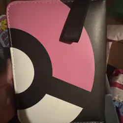 New Pokemon Card Trading Binder (Pink Pokeball) Binder - Image 2