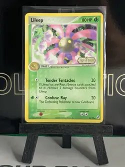 Lileep EX 56/92 Ex Legend Maker Stamped Reverse Holo Pokemon TCG Card 2006 - Image 2