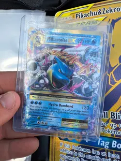 Pokemon Card Binder Lot Ultra Rare VMAX GX EX + Jumbo Promos Pikachu Blastoise - Image 2