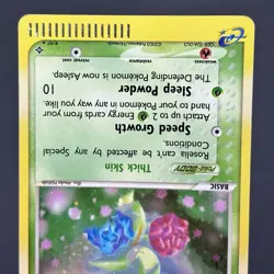 Roselia 9/97 EX Dragon Holo Rare Pokemon Card TCG 2003 Vintage Foil Grass Flower - Image 4