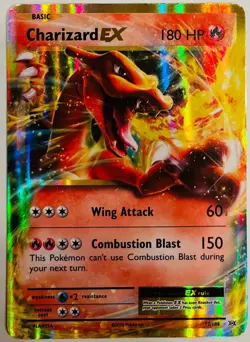 GREAT CONDITION! Charizard EX 2016 12/108 Evolutions Holo Pokemon Card! - Image 1