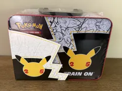 Pokemon TCG Celebration 25th Anniversary Collector’s Chest/ Lunch Box Tin Sealed - Image 3