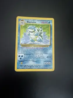 Pokemon Blastoise 2/102 Set Base Rara Holo Unlimited Wizards ITA Carte Vintage - Image 1
