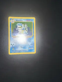 Pokemon Blastoise 2/102 Set Base Rara Holo Unlimited Wizards ITA Carte Vintage - Image 2