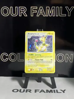 Ampharos - D&P: Secret Wonders Holo Rare 1/132 (2007) Pokemon TCG WoTC - Image 1