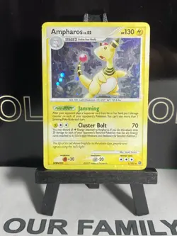 Ampharos - D&P: Secret Wonders Holo Rare 1/132 (2007) Pokemon TCG WoTC - Image 2
