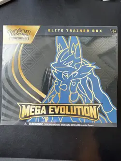 Pokemon TCG Mega Evolutions Lucario Elite Trainer Box ETB - In Hand Sealed - Image 1