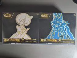 Pokemon Center Mega Evolution Elite Trainer Box ETB Lucario & Gardevoir IN HAND - Image 1
