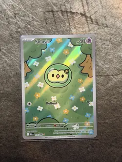 Pokemon TCG Solosis 118/086 English Illustration Rare Black Bolt NM Holo - Image 1