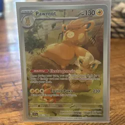 Pawmot - 209/198 Scarlet & Violet ART RARE Pokemon - NM/MINT - Image 1