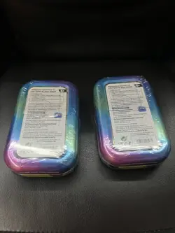 Pokemon TCG - Prismatic Evolutions Mini Tin (Umbreon artwork) Lot Of 2 - Image 2