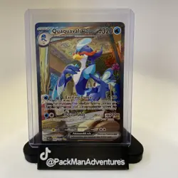 2023 Pokemon SV Paldea Evolved Quaquaval ex #260/193 - Image 1