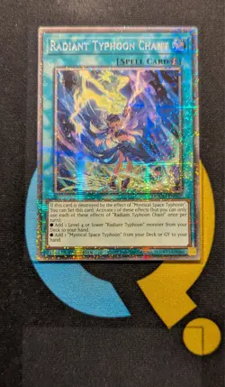 DOOD-EN061 Radiant Typhoon Chant Starlight Rare 1st Ed YuGiOh - Image 1
